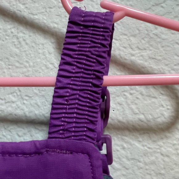 Snow ❄️ Bib, Purple, Kids, 4T, Light Use, Elastic and adjustable straps, - Picture 8 of 10